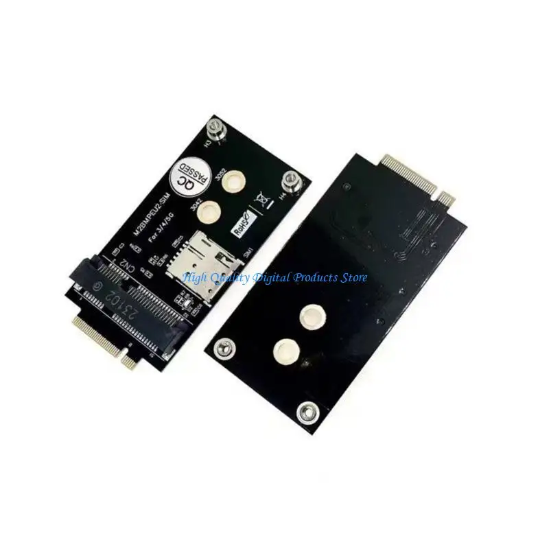 

U2JE B to mPCIE Converters Cards mPCIE to B Adapters Development Board with Slot for 3042/3052 B