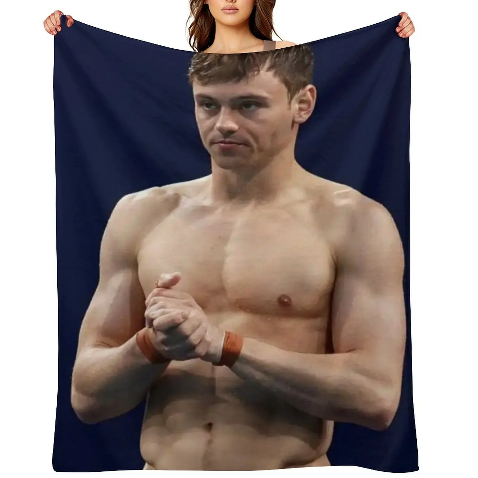 

tom daley Throw Blanket Baby halloween Soft Thermals For Travel Blankets