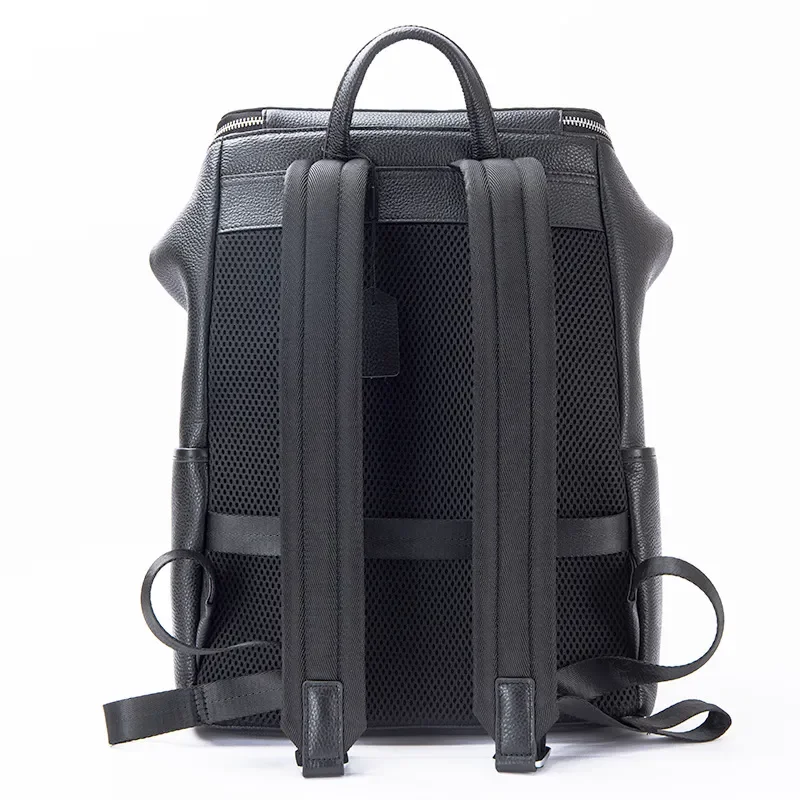 Genuine Leather Men Backpack 1 - đánh giá và giá Leather Work Rucksack Mens