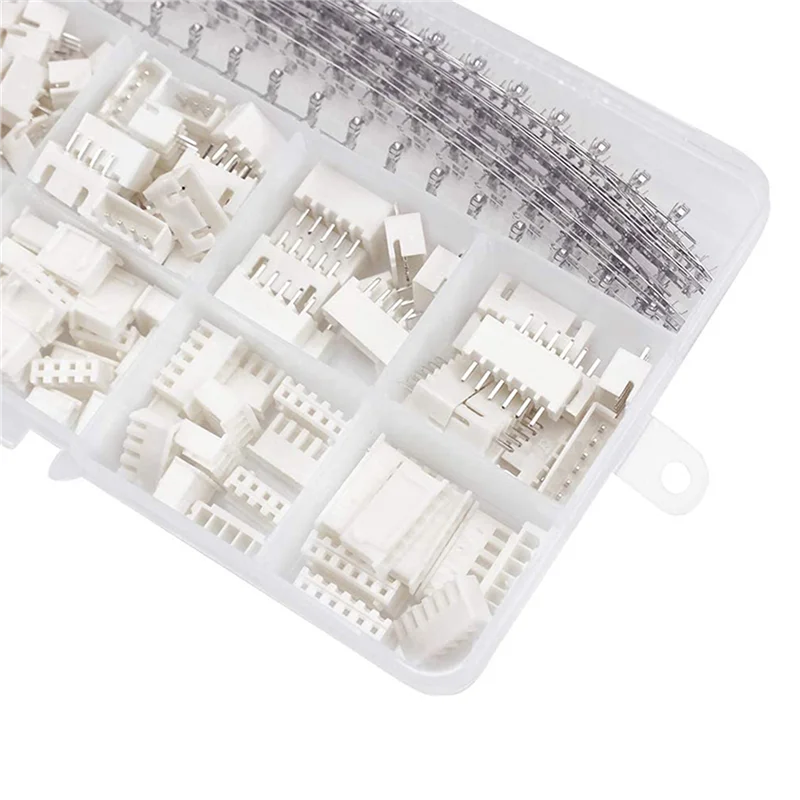 

920Pcs 2.54Mm JST-XH Connector Kit With 2.54Mm Female Pin Header And 2/3/4/5/6 Pin Housing Connector Adapter Plug-ABLI