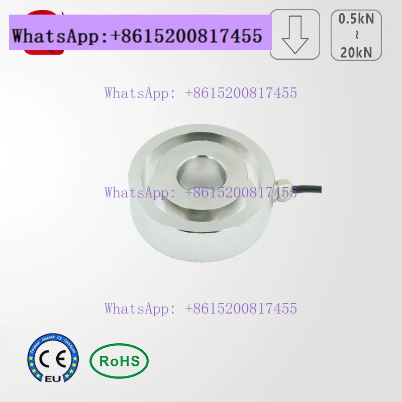 T113 Ring Thread Force Sensor, Thread Preload Sensor