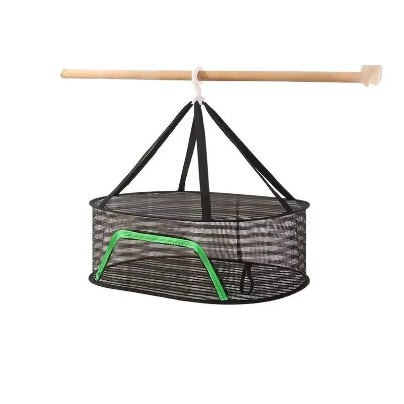 

Dried fish anti-fly net Household balcony drying basket Food drying net