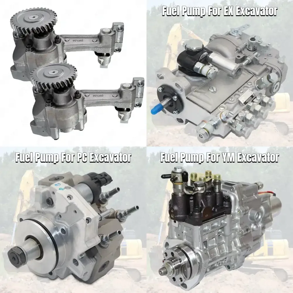 

ELIC Excavator Engine Oil Pump for S6D170 6162-53-1012 Wa600-1 for Excavator Parts Heavy Equipment Replacement OEM