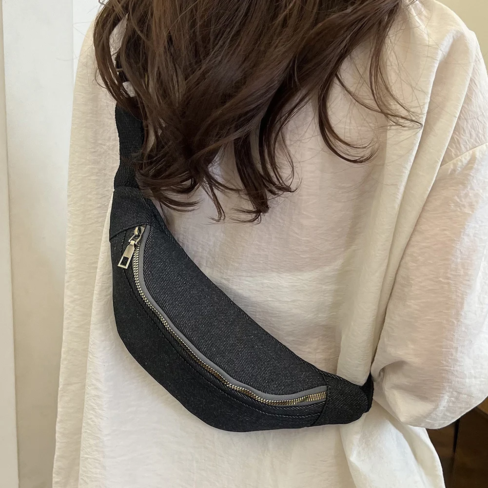 

Bear Ear Backpack for Women Adjustable Strap School Bag Canvas Solid Shoulder Bag with Waist Bag Travel Shopping Rucksack