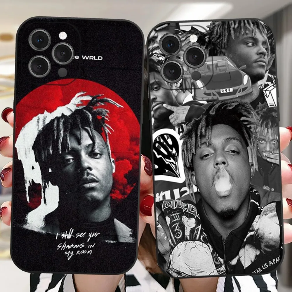 Rapper J-Juice W-Wrld  Phone Case For iPhone 16,15,14,13,12,11 Plus,Pro,Max,XR,XS,X,7,8 Plus,SE,Mini Silicone Soft