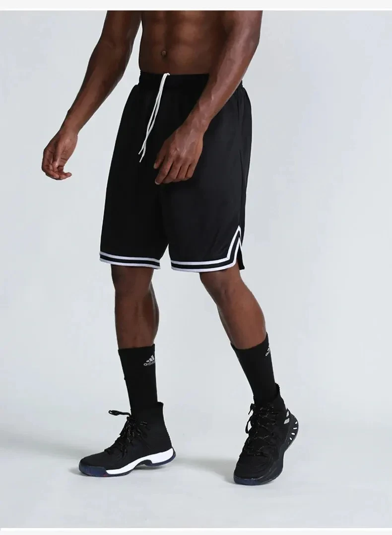NEW Summer Basketball Shorts Mens Shorts Quick-Dry Fitness Gym Mesh Breathable Sportswear Running American Style Basketball