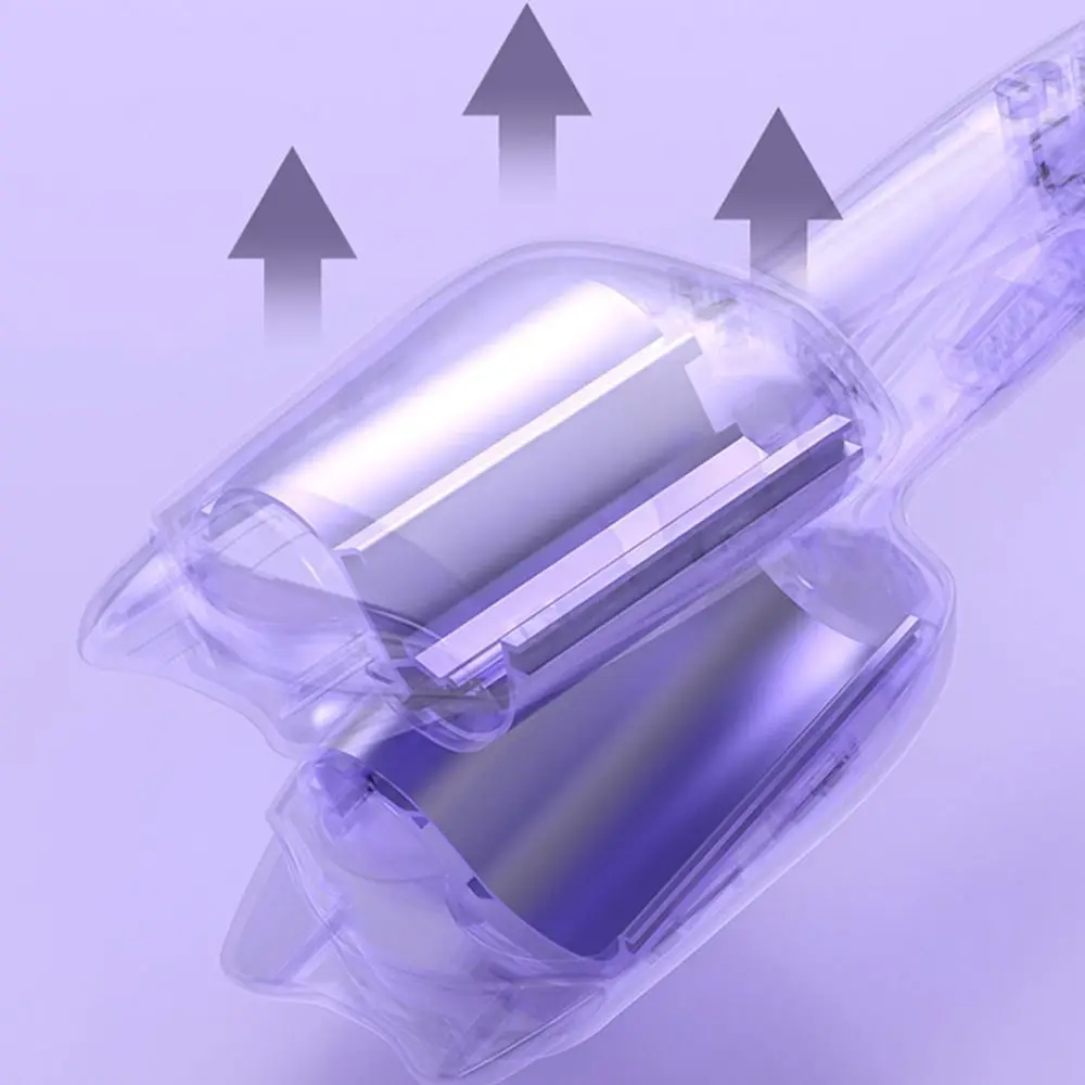 

32 мм щипцы для завивки волос S-образный инструмент против ожогов, щипцы для волнистых волос с 3 шестернями, инструмент для укладки волос, щипцы для завивки волос