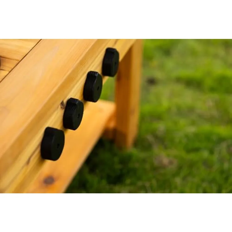 Cuisine extérieure en boue de cèdre centrée avec cuisinière pour les tout-petits et les enfants |   Faire semblant de jouer au table pour tout-petits |   Table sensorielle |   Extérieur Pl