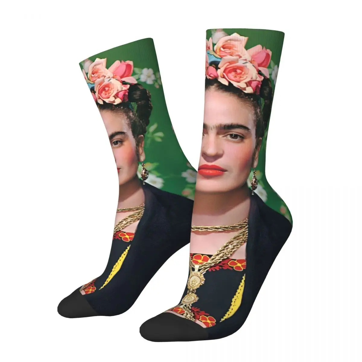 F-Frida K-Kahlo Socks Men Women Casual Socks Hip Hop Spring Summer Autumn Winter Middle Tube Socks Gifts