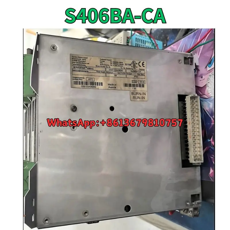 Used Driver S406BA-CA test OK Fast Shipping