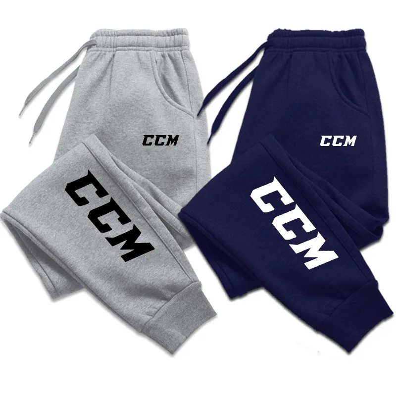 

Printed men's sportswear pants, wool pants, warm, sports, jogging, fitness, running, autumn and winter