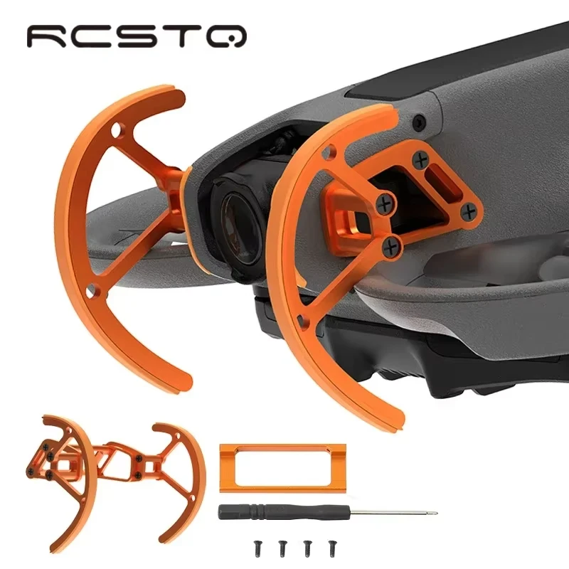 RCSTQ Aluminum Alloy Anti Collision Bar For Drone Lens Suitable For DJI Avata 2 Protection Lens Impact Proof Drone Accessories