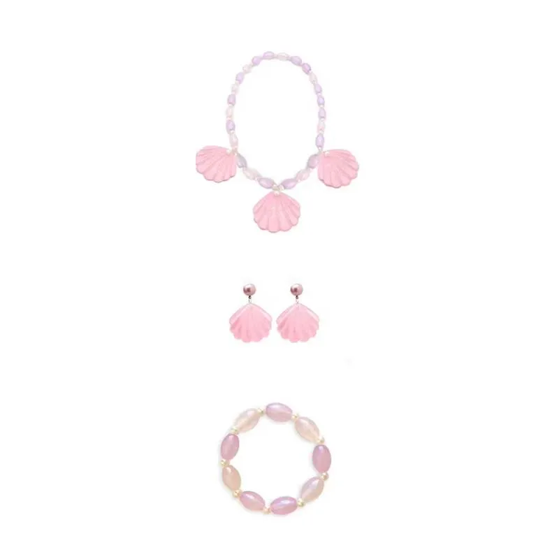 Film Cosplay Barbi Collana Clip per orecchio per donne Ragazze Accessori Vestiti Costume di Halloween Collana abbinata