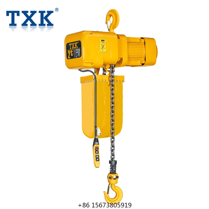 Liftking 2 Ton High End Good Quality Fixed Type Electric Chain Hoist Crane  M5 With Hook