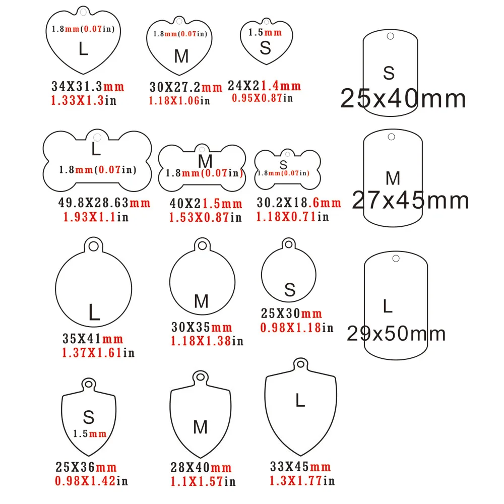 Identyfikatory psa Identyfikacja Obroża z imieniem zwierzęcia Kociak Przywieszki dla szczeniąt na obroże Akcesoria dla kotów Nazwa Kształt kości