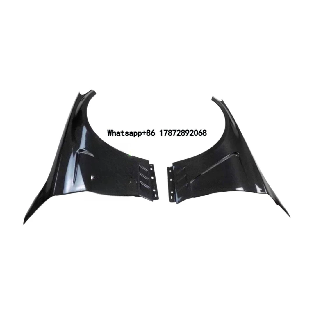 

High Quality Carbon Fiber Fender Flare Vent Left Position Polished Finish W205 C-Class C300 C43 C63s Glue Tape