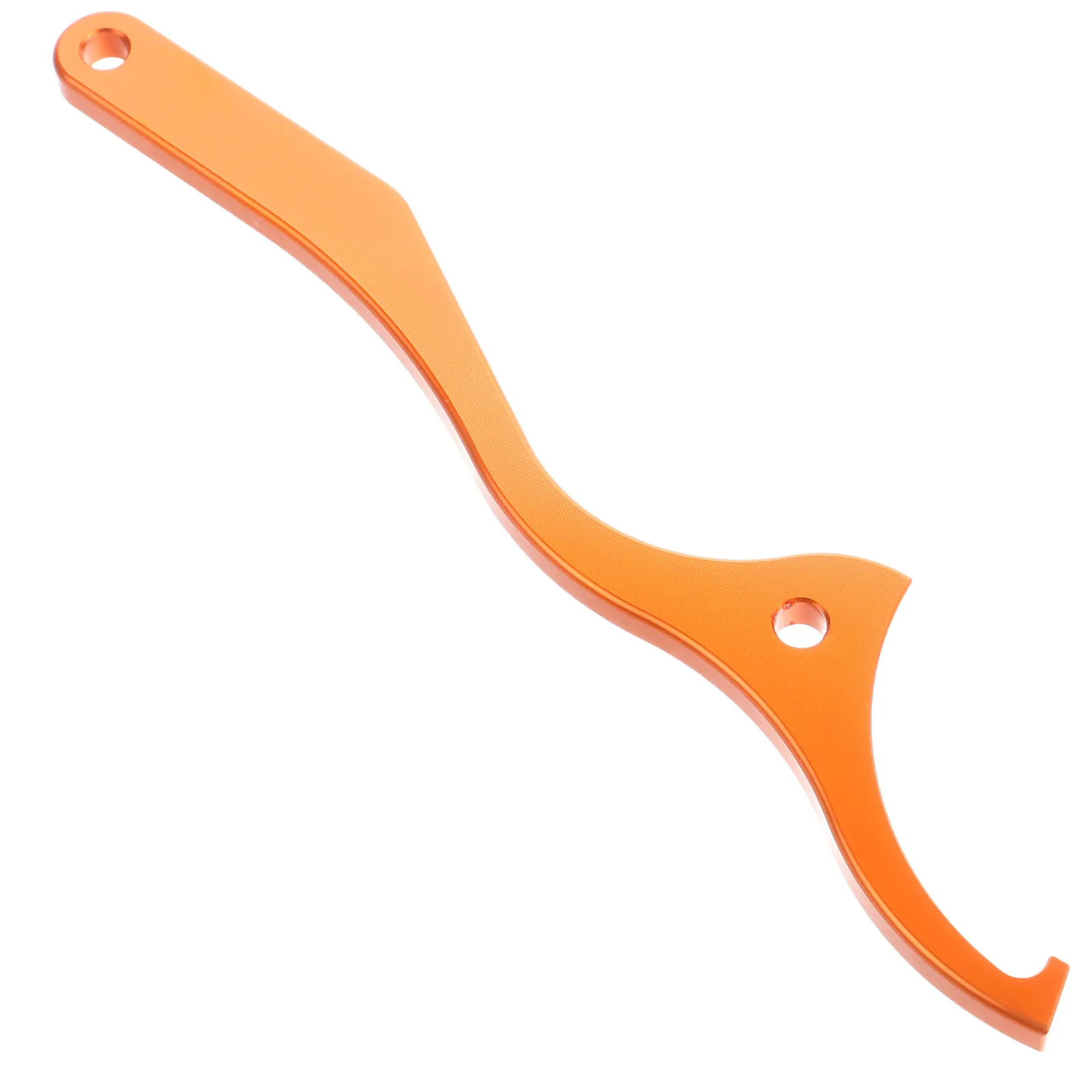 

Wrench C-shape Coilover Spanner for Rear Suspension Bright Orange Universal Motorcycle Maintenance Tool