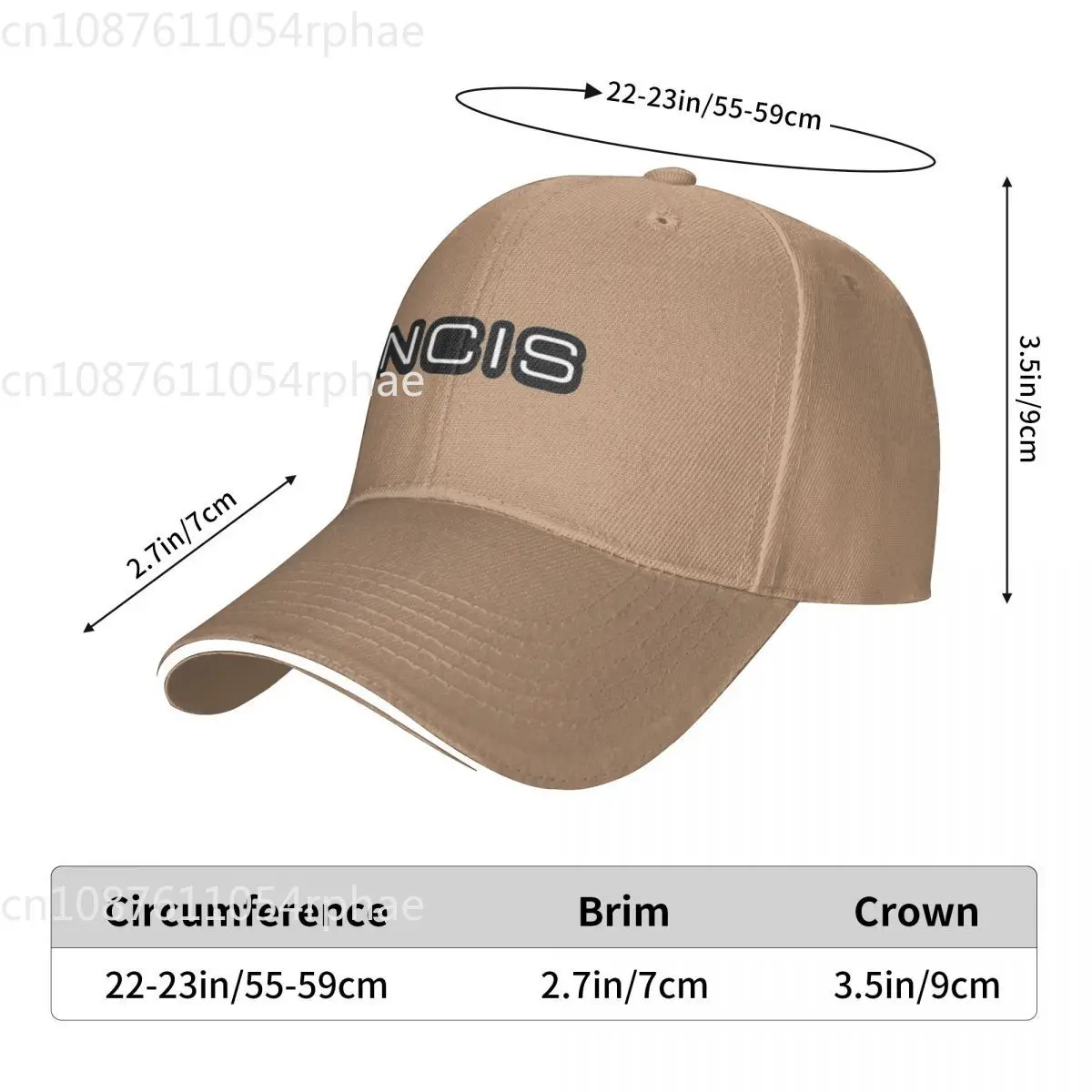 NCIS Spiral Baseball Cap Harajuku Desgin Tennis Skate Sunscreen Trucker Hat Summer Casual Custom Logo Couple Women Baseball Caps