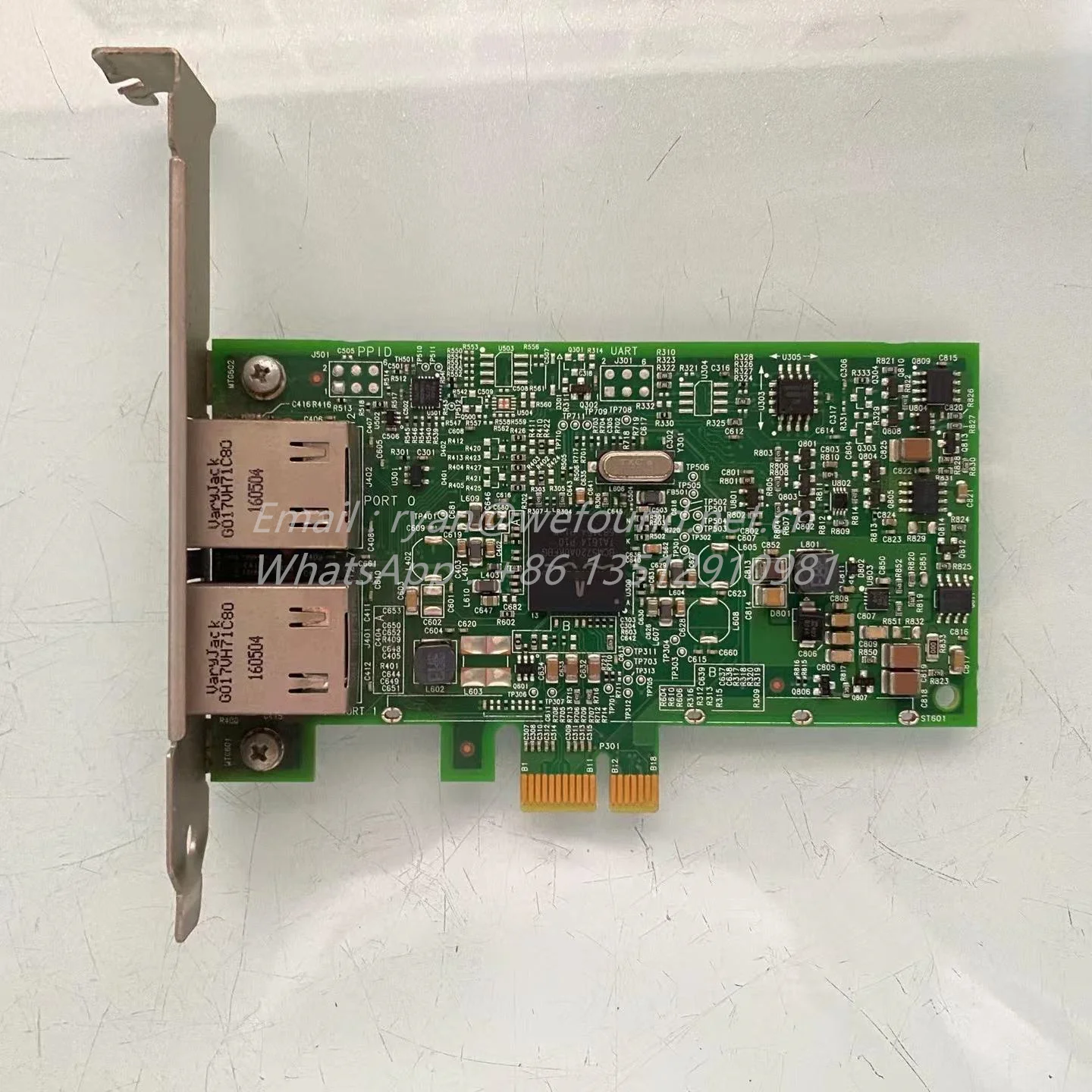 Adaptador BASE-T de porta dupla BCM5720 5720 1GbE para DELL T140,R220,T430,T630,R230,R630,R730