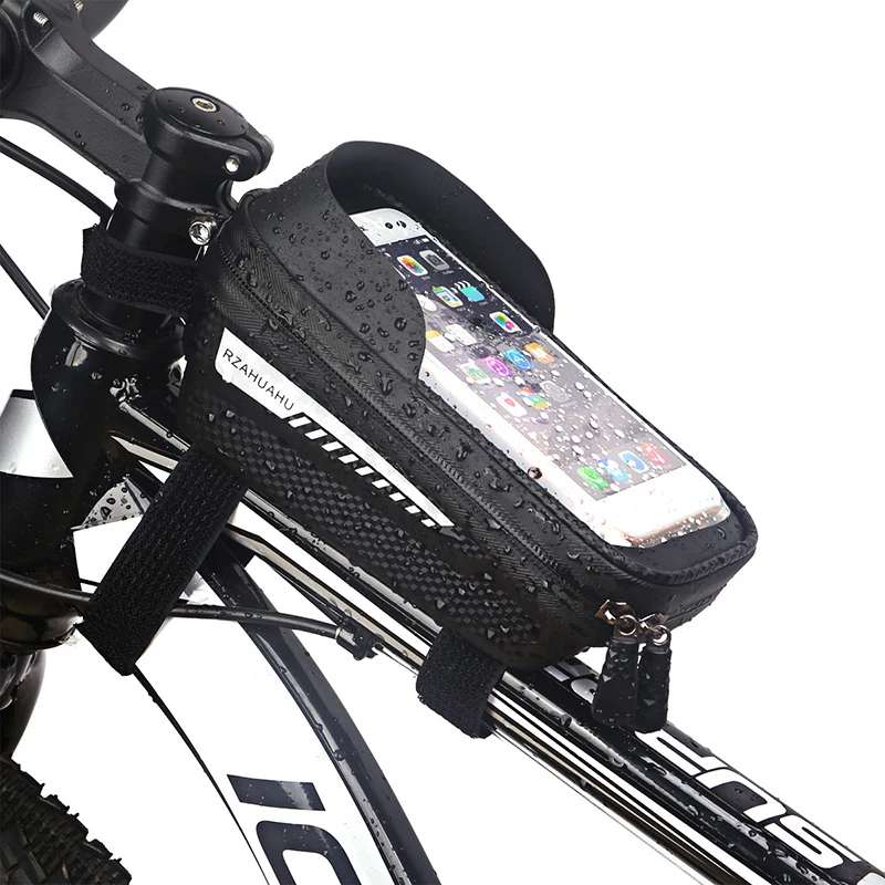 

Bike Bag Bike Phone Bag Waterproof Bicycle Bag Bike Frame Bag Mountain Bike Accessories for Adult Bikes with Touch Screen