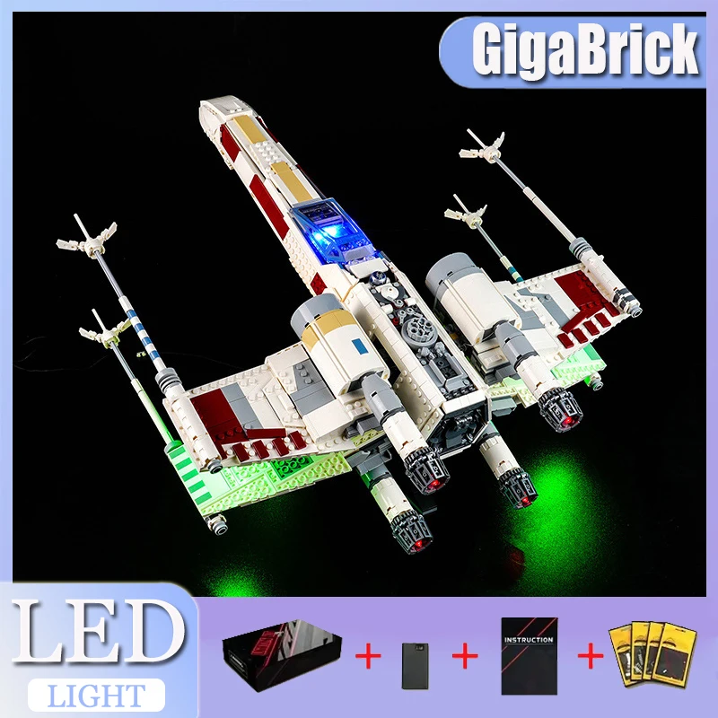 

DIY LED Light Kit For LEGO 75355 X-wing Starfighter (Only LED Light,Without Blocks Model)