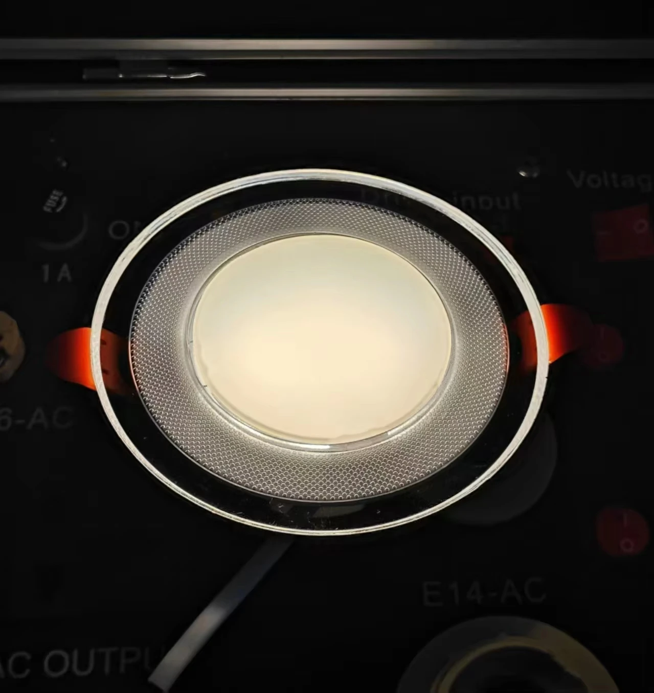 7W Indoor Round Recessed LED Downlight SMD2835 Colorful Acrylic LED Panel Spotlight 220V Cutout 70-80mm LED Plafond