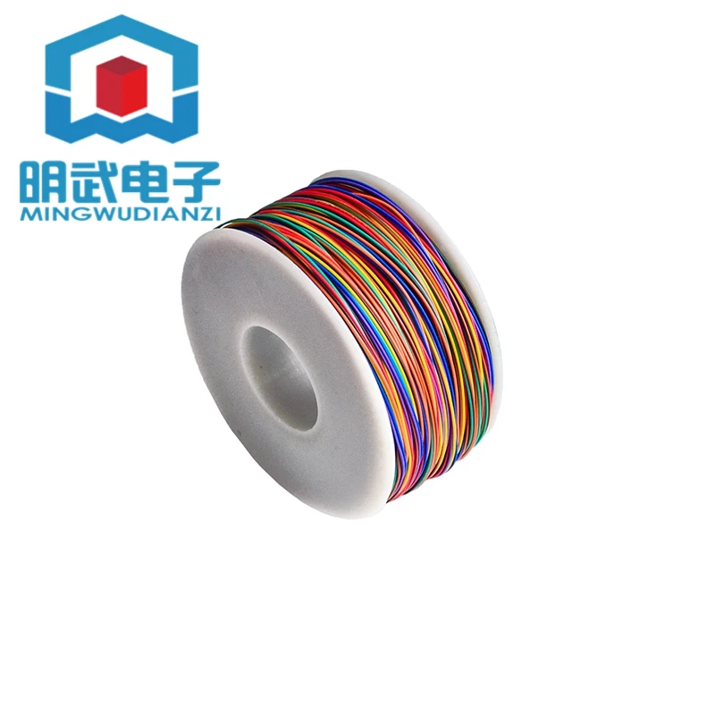 Circuit Board Flying lead, single-core Tinned Copper wire, OK wire, Aviation wire, PCB Test wire, 8-color Mixed Pack