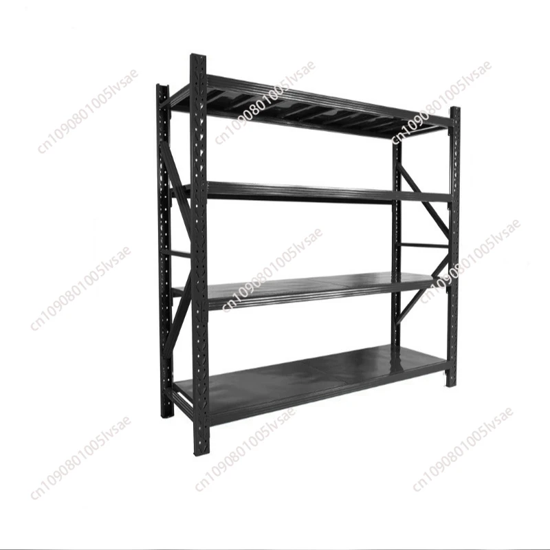 Metal heavy duty warehouse shelves 300kg 500kg garage shelves