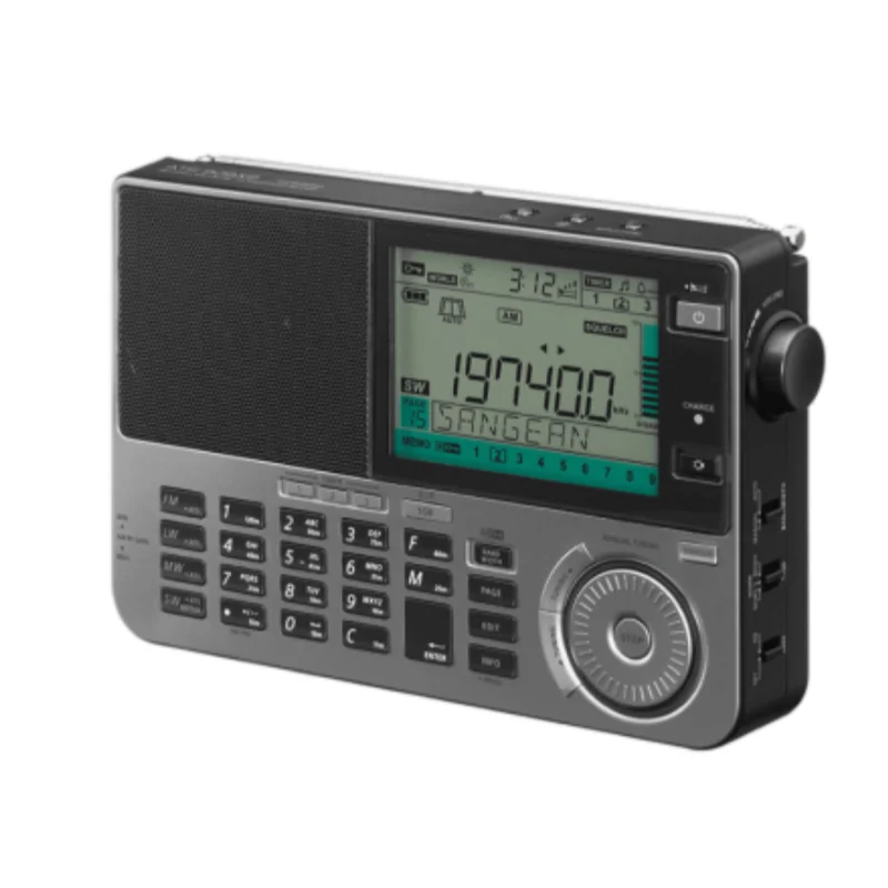 Portable All-band Radio Multi-band Stereo All-band Radio with Timer Function for Shutting Down and Alarm Clock Feature