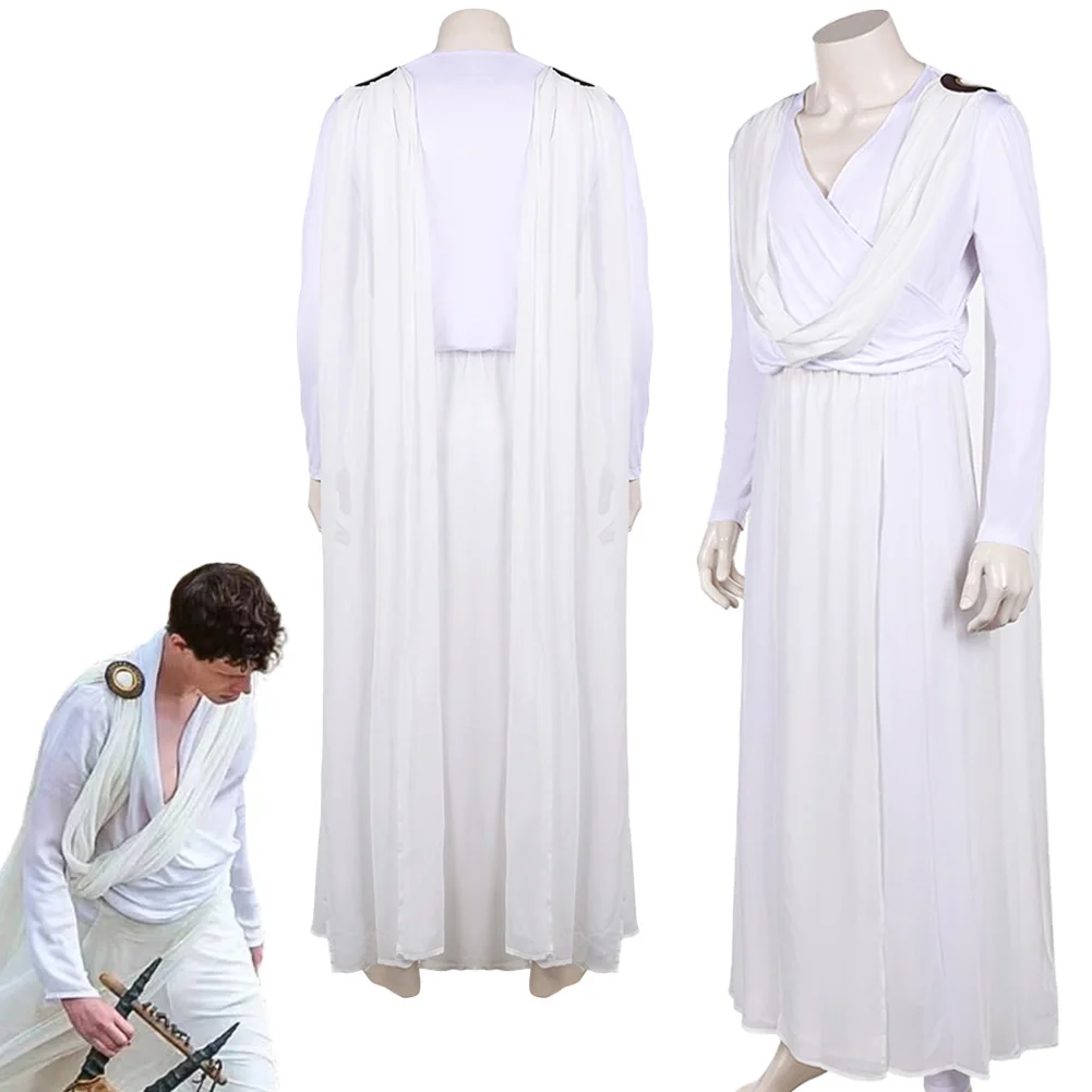 

Fantasia S2 Corinthian Cosplay White Suits 2025 TV Sandmen Disfraz Costume Adult Men Fantasy Halloween Carnival Party Clothes