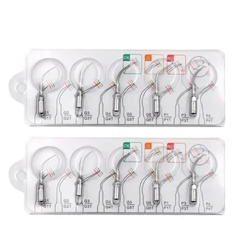 Embouts de détartrage dentaire sugragingival, pointe de détartreur ultrasonique GD1 GD2 GD3 GD4 GD5 GD6 GD7 GD8 Fit NSK Satelec
