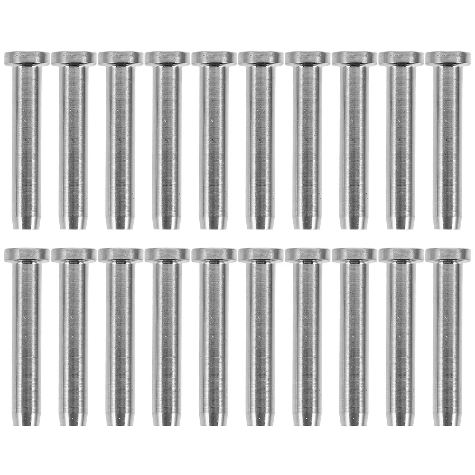 Terminal for Terminals Tensioner Metal Post Silver Invisible Receiver End Cable Railing