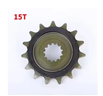 15 tooth front drive sprocket replacement and modification of front sprocket chain small gear
