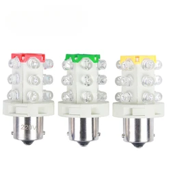 Lámpara Led de advertencia de 1 piezas, torno de lámpara, luz de advertencia de emergencia DC12V/24V, tipo torre, máquina herramienta CNC