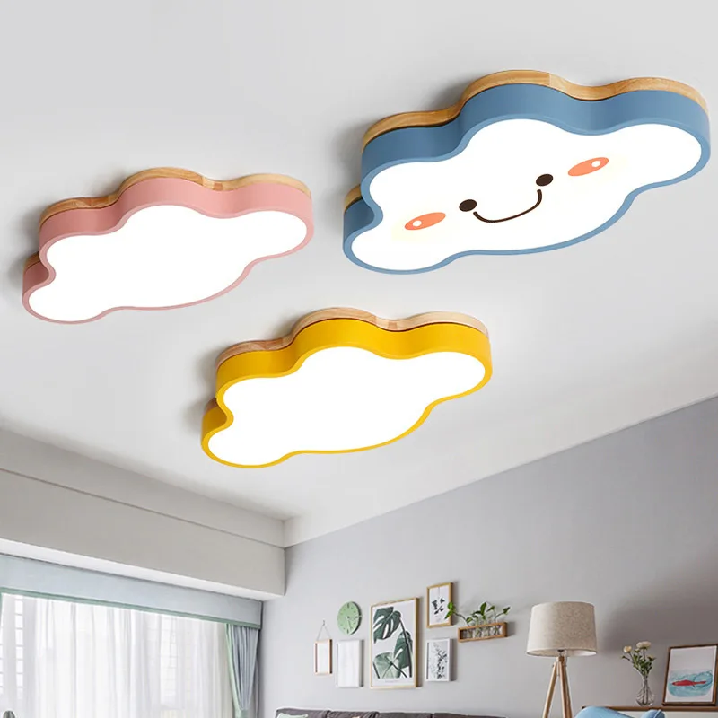 

Led Cloud Ceiling Lights Multicolor Children's Room Ceiling Lamp Cartoon Bedroom Chandelier Amusement Kindergarten Nursery Lamps