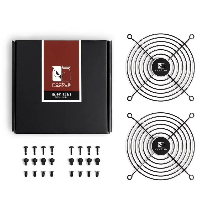 

Noctua Na-FG1-12 Sx2 Fan Iron Network Reducing Noise And Performance Losses Compatible With All Square Framework Noctua Fan