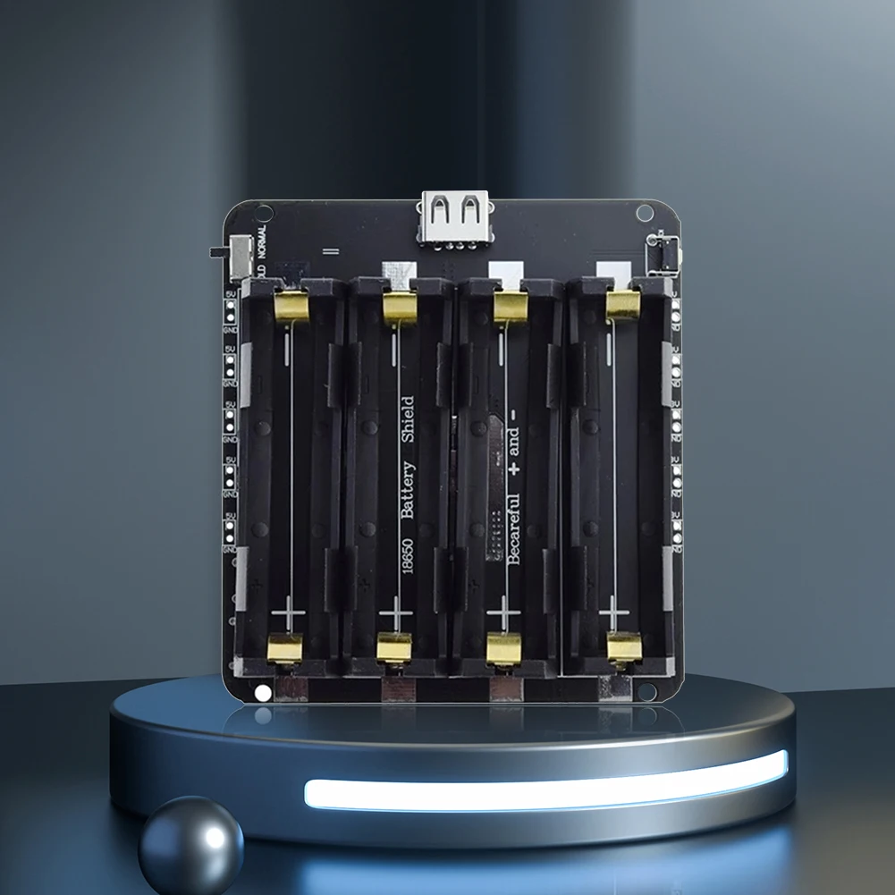 18650 Battery Holder Li-ion Battery V3 Shield Holder 5V/2A 3V/1A Two Voltage Lithium Battery Shield Module for Raspberry Pi