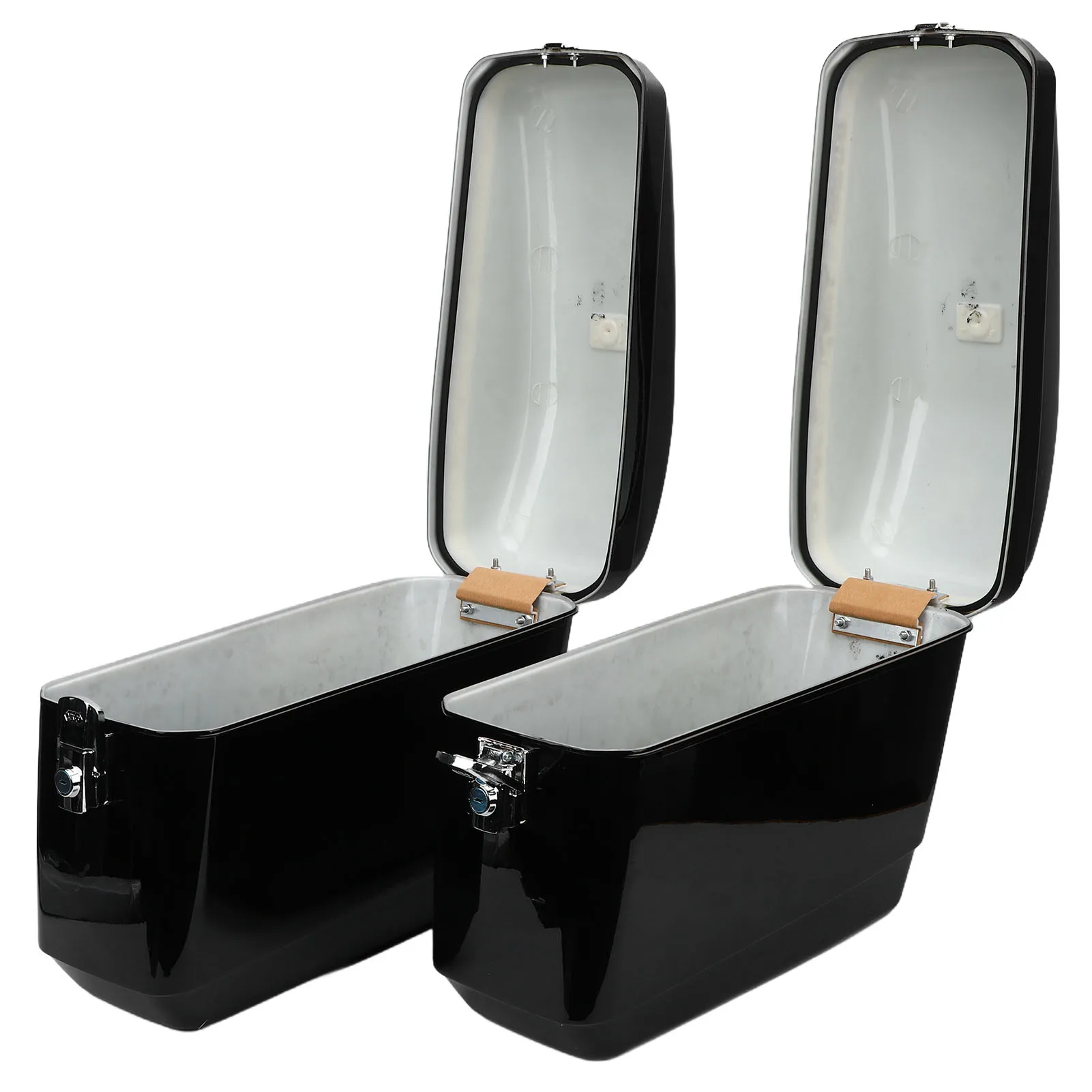 

Жесткие седельные сумки для мотоцикла, вместимость 45 л, устойчивый к атмосферным воздействиям мотоциклетное седло, жесткий чемодан с ключами и монтажным комплектом