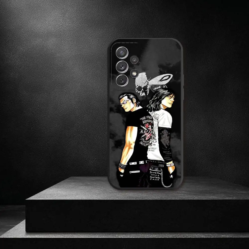 حافظة هاتف W-Worst C-Crows Z-Zero لهاتف سامسونج S 25,24,23,22,30,21,10,9,Ultra,Plus,Lite,FE,4,5G حافظة ناعمة سوداء