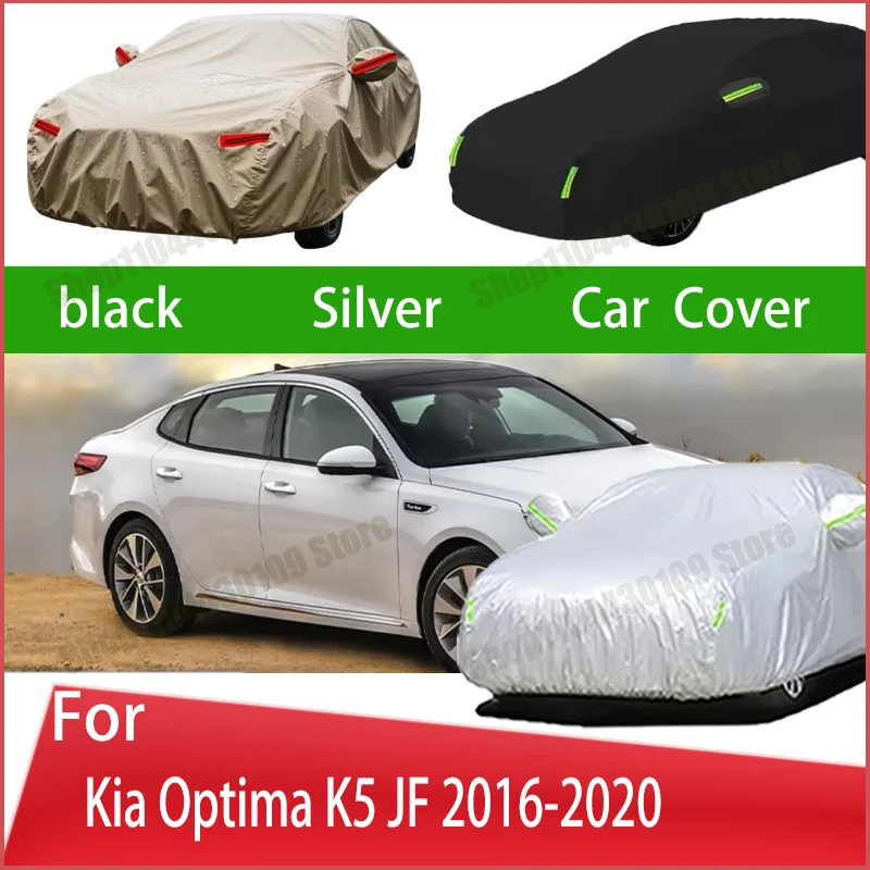 

For Kia Optima K5 JF 2016-2020 Car Cover Sunshade UV-Protection Auto Cover Case Waterproof Dust-proof All Weather Outdoor