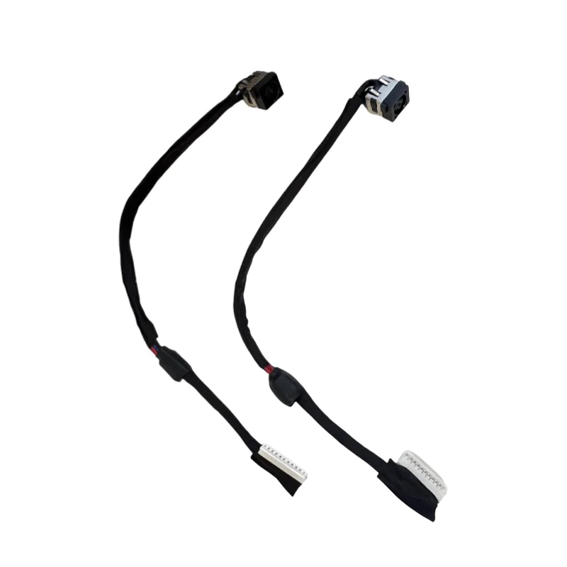 Pour Dell Alienware 17 R1 R2 R3 P43F série DC30100TO00 T8DK8 prise d'alimentation cc avec connecteur de câble prise d'alimentation pour ordinateur portable remplacement