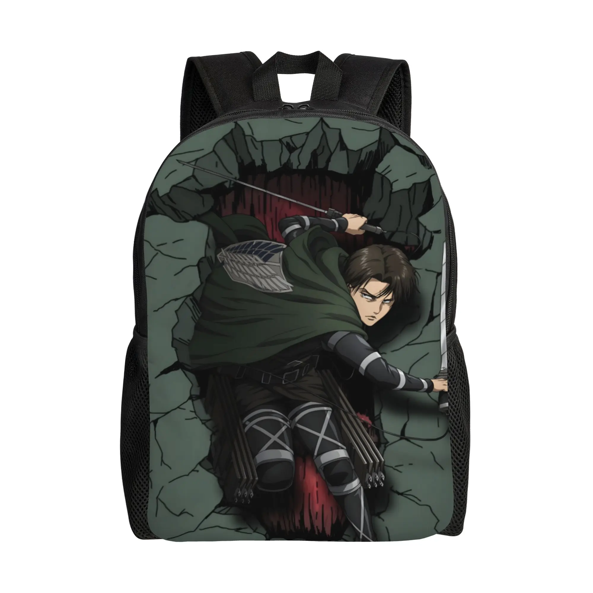 

1Piece Backpack Breaking New School Year Bookbag Office Work Attack on Titan Gift New Term Starts