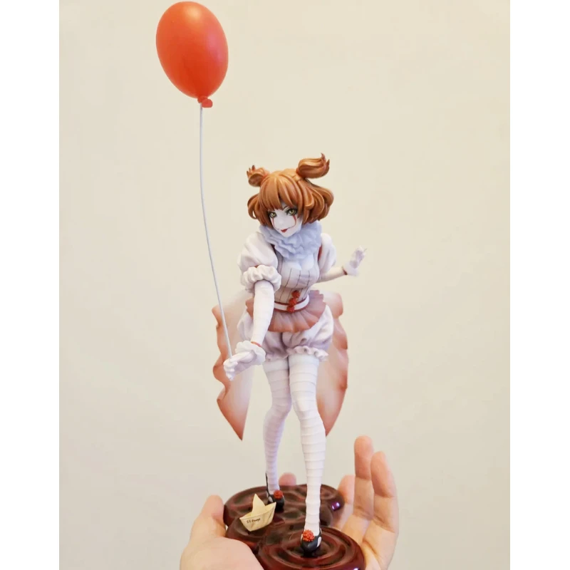 سلسلة فتاة جميلة Pennywise فيلم جوكر سلسلة معادمة محاصر الشكل 1/7 نموذج سطح المكتب زينة زخرفية هدية مهرجان لطيف