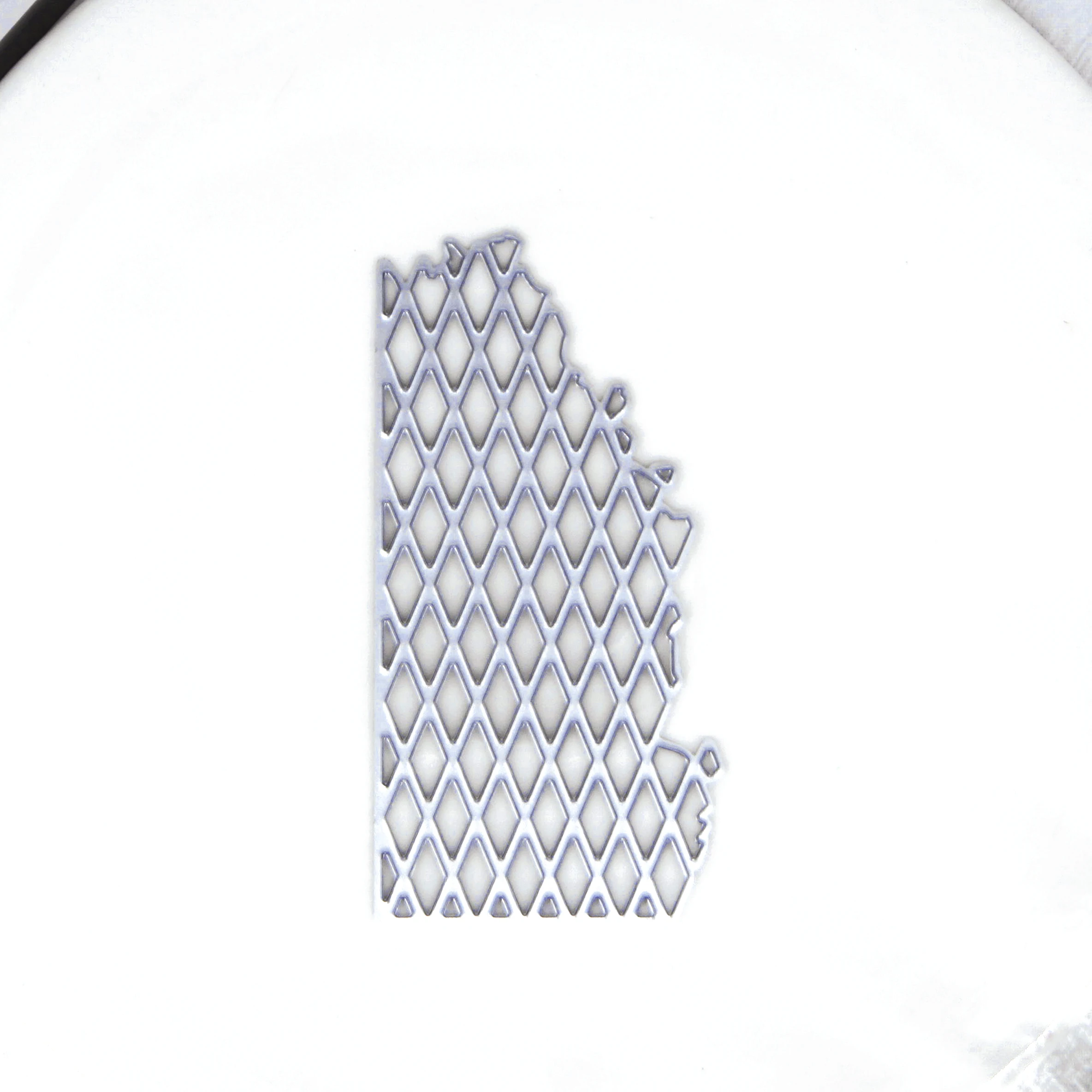 Rhombus Diamond Frame Metal Cutting Dies Cut Background Scrapbook Paper Craft Embossing Craft Decor Knife Mould Blade Punch Sten