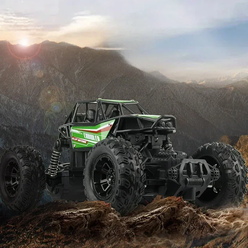 Alloy climbing mountain monster 4WD remote control car toy model 1:16 off-road vehicle rock climbing car remote control for chil