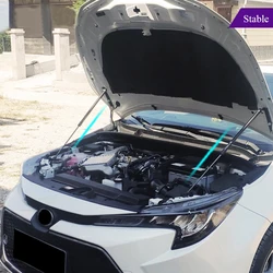 For Toyota Corolla 2019-2024 Front Hood Bonnet Lift Support Poles Struts Shocks Hydraulic Rod Gas Springs