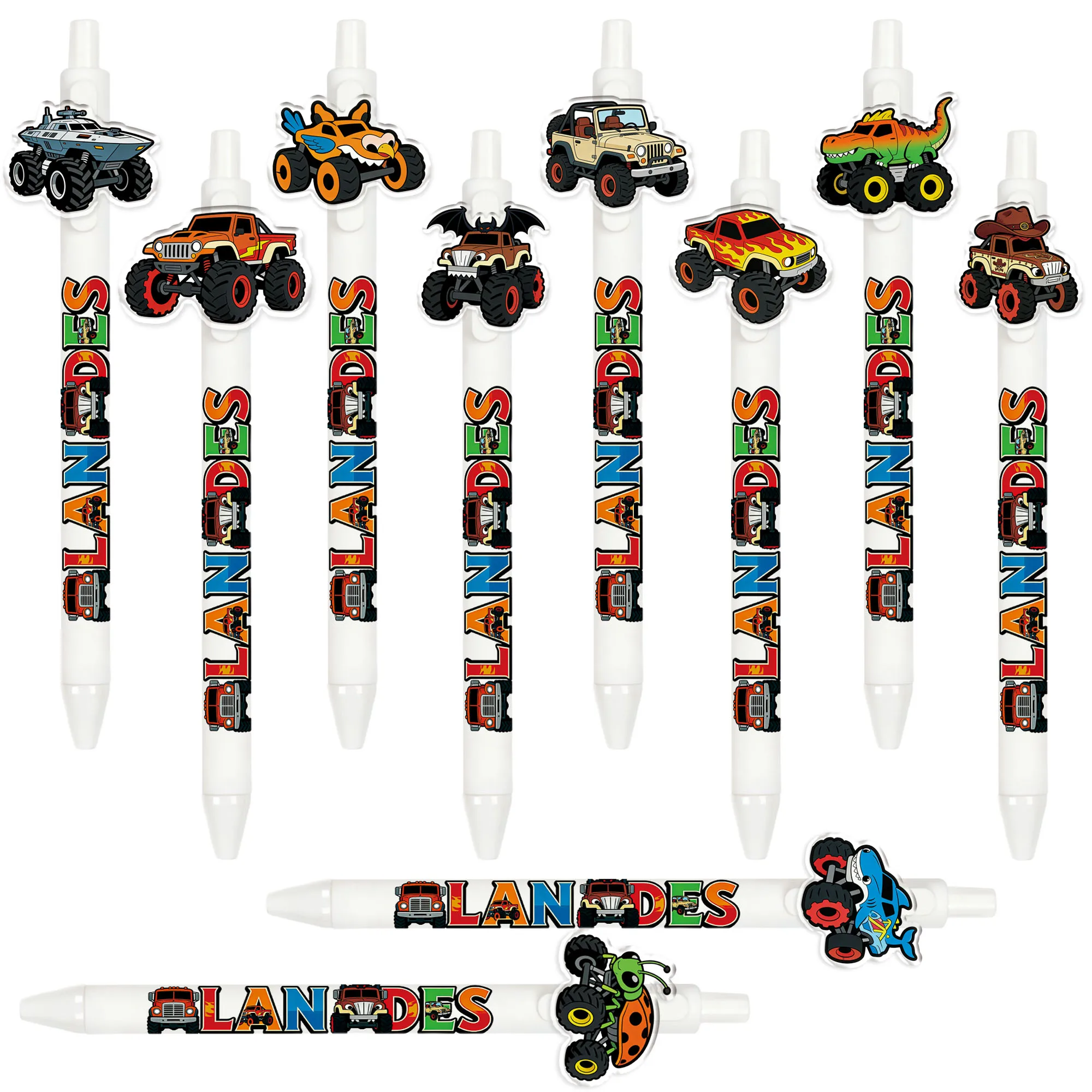 

10 pieces / 20 pieces of creative off-road vehicle pattern ballpoint pens. Outdoor enthusiasts' signature writing pens.