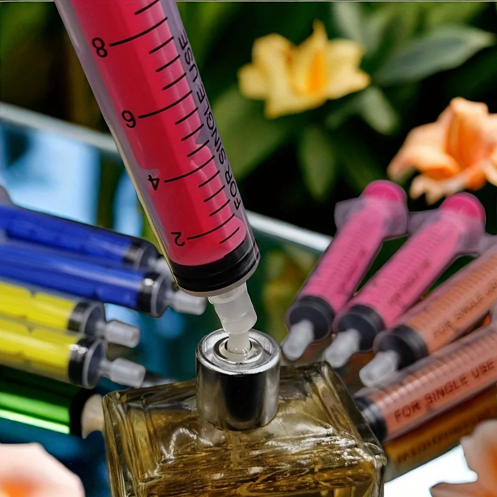 العطور الملونة تلميح حقنة مستقيم درج أداة الإلهي الاستغناء عن العطور حقنة العطور النازع 10 مللي #5