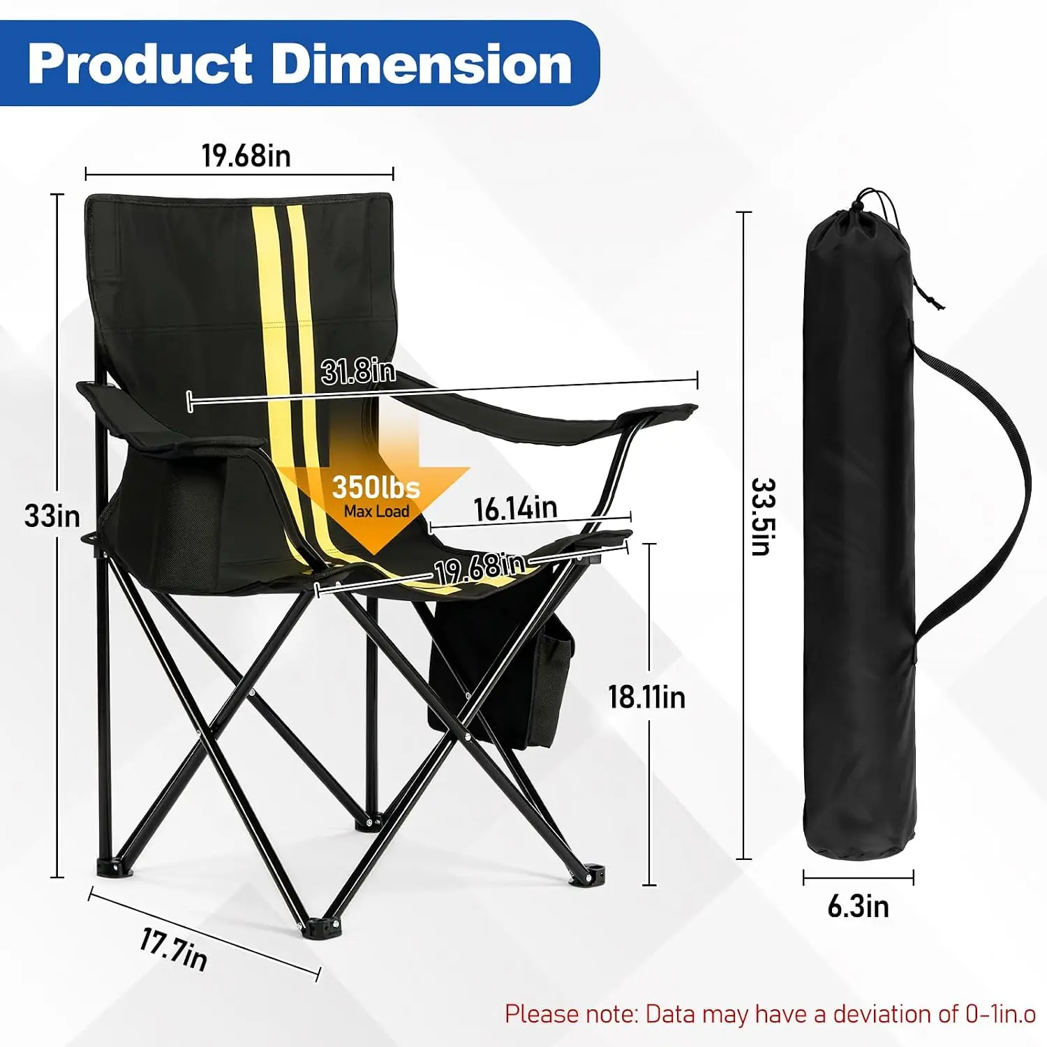 Folding Camping Chair And Tabl - Fishing Equipment Bag recensione e prezzo