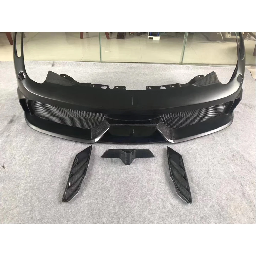 458 SP Style Carbon Fiber Front Bumper Body Kit for Ferrari 458 Italia Spider Racing Bodykit